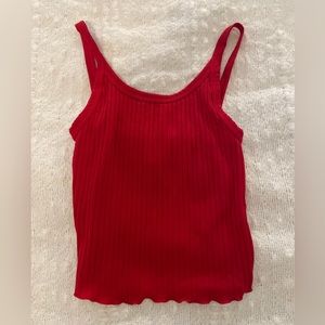 Old navy red tank top